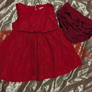 Cat & Jack Vibrant Red Baby Outfit